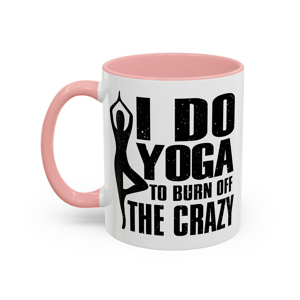 Thumbnail: Funny Yoga Mug – Sip, stretch, and laugh your way to zen!
