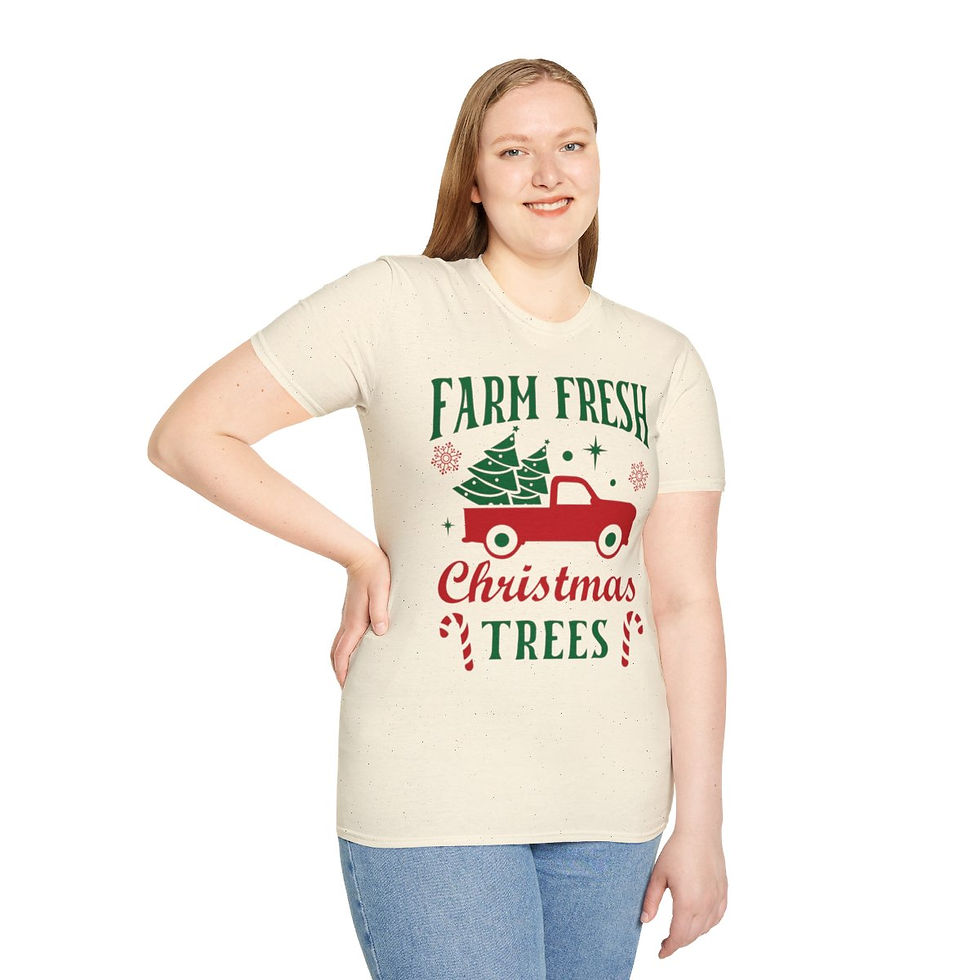 Thumbnail: Christmas Shirt-Christmas Shirt Gift, Womans shirt,Dance Christmas tree shirt