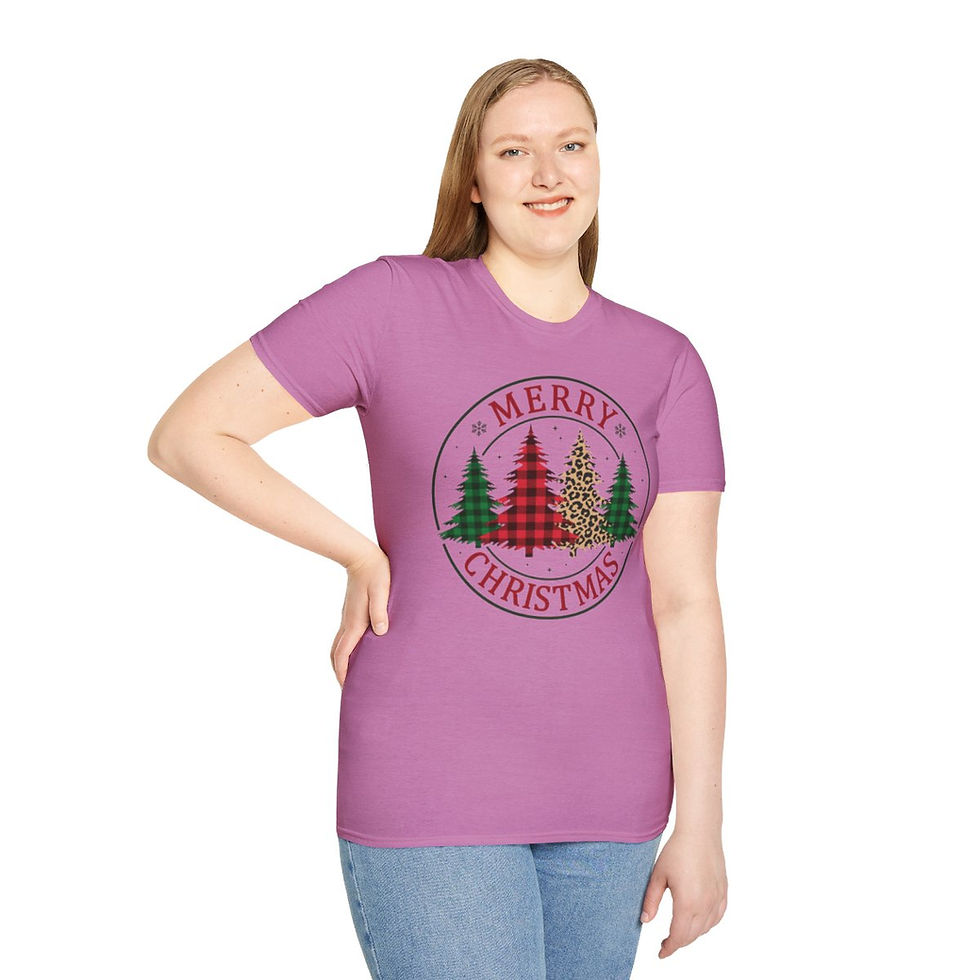 Thumbnail: Christmas Shirt-Christmas Shirt Gift, Womans shirt, Merry Christmas shirt