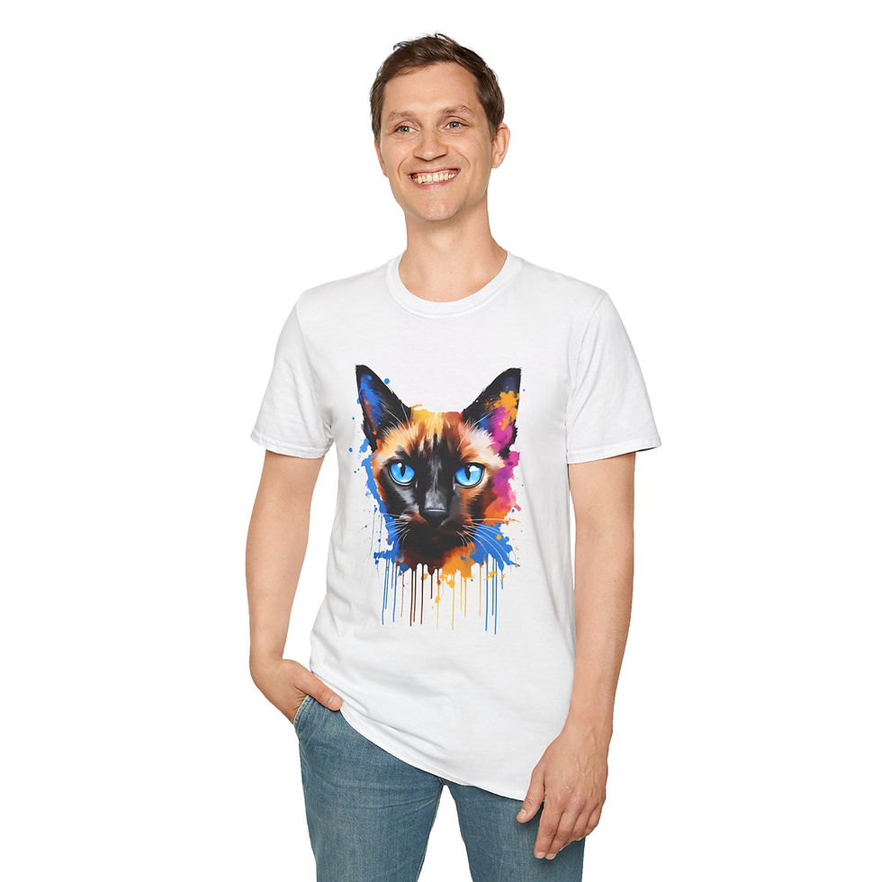 Thumbnail: Cat T-Shirt - Siamese Cat T-Shirt, Cat Shirt Gift