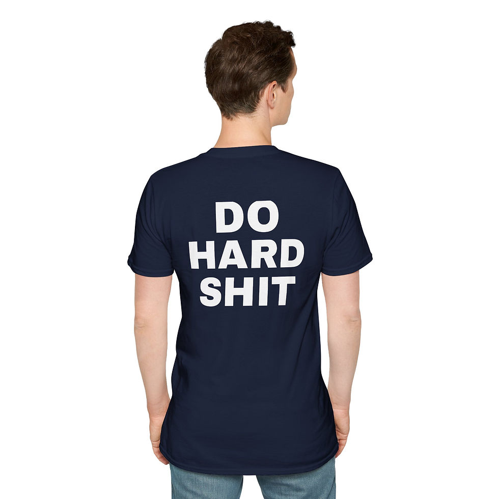 Thumbnail: Gym Motivation T-Shirt - Do Hard Shit