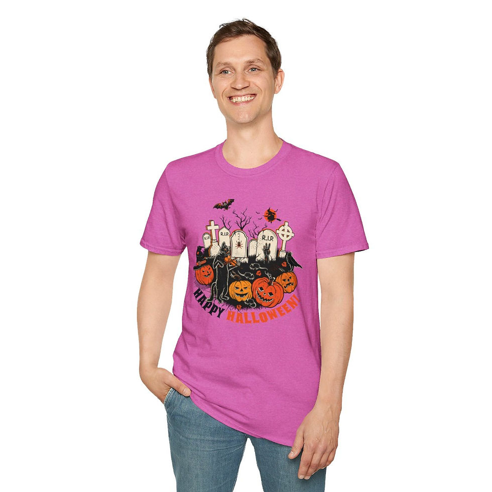Thumbnail: Halloween Shirt-Happy Halloween, Family Halloween shirt, Happy Halloween shirt
