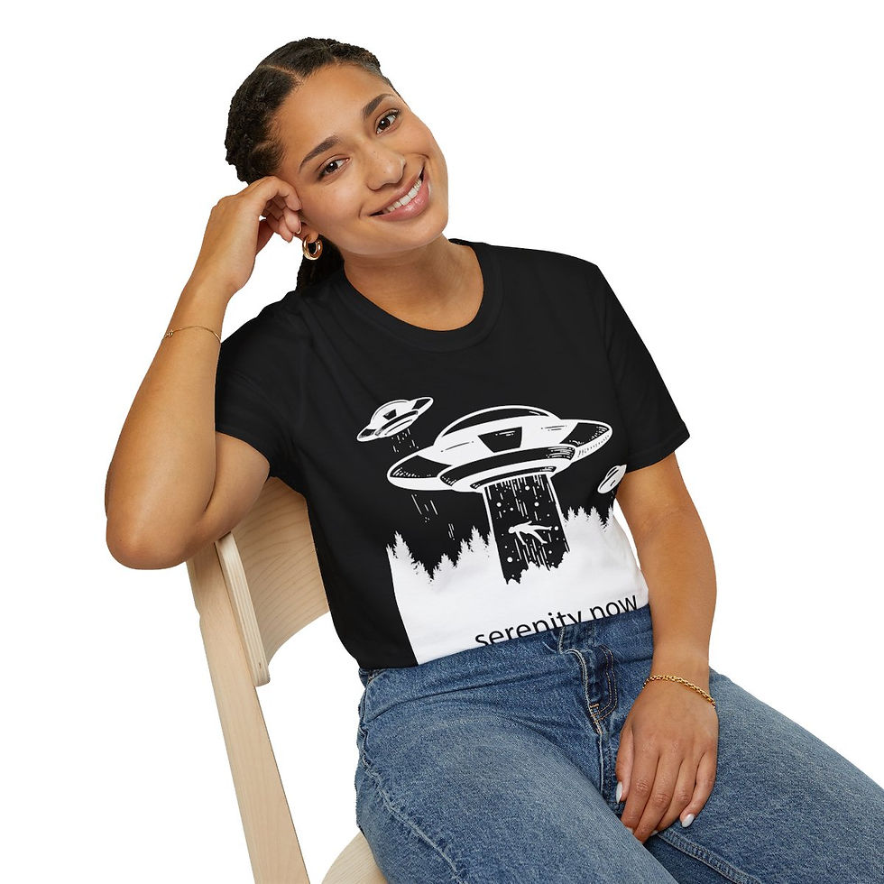 Thumbnail: UFO T-Shirt, Flying Saucers, UFO Abduction shirt, UFO Gift, Alien Shirt, Space