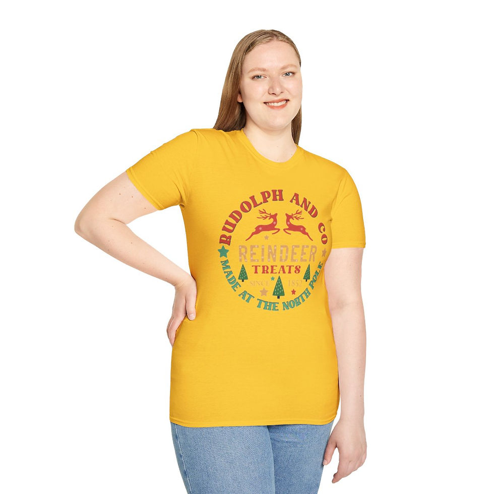 Thumbnail: Christmas Shirt-Christmas Shirt Gift, Womans shirt, Christmas Reindeer shirt