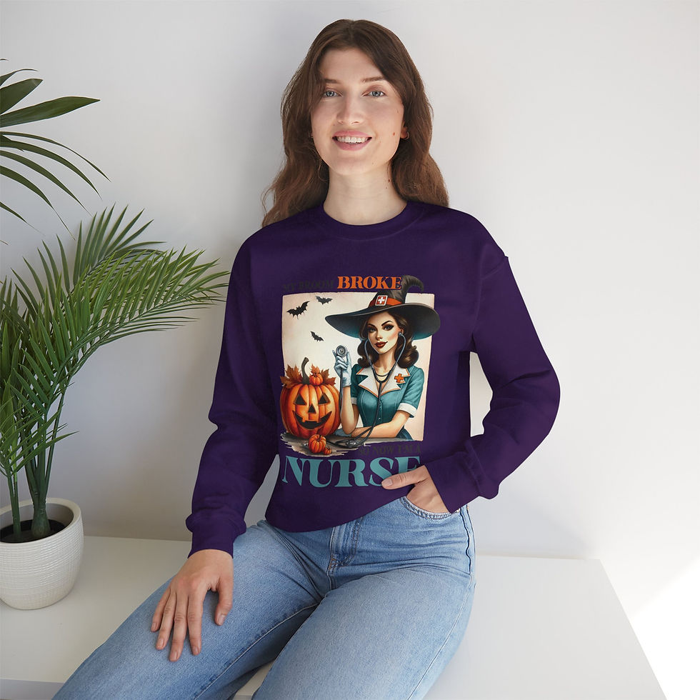 Thumbnail: Halloween Sweatshirt , Halloween gift, Halloween sweatshirt, Womens sweatshirt