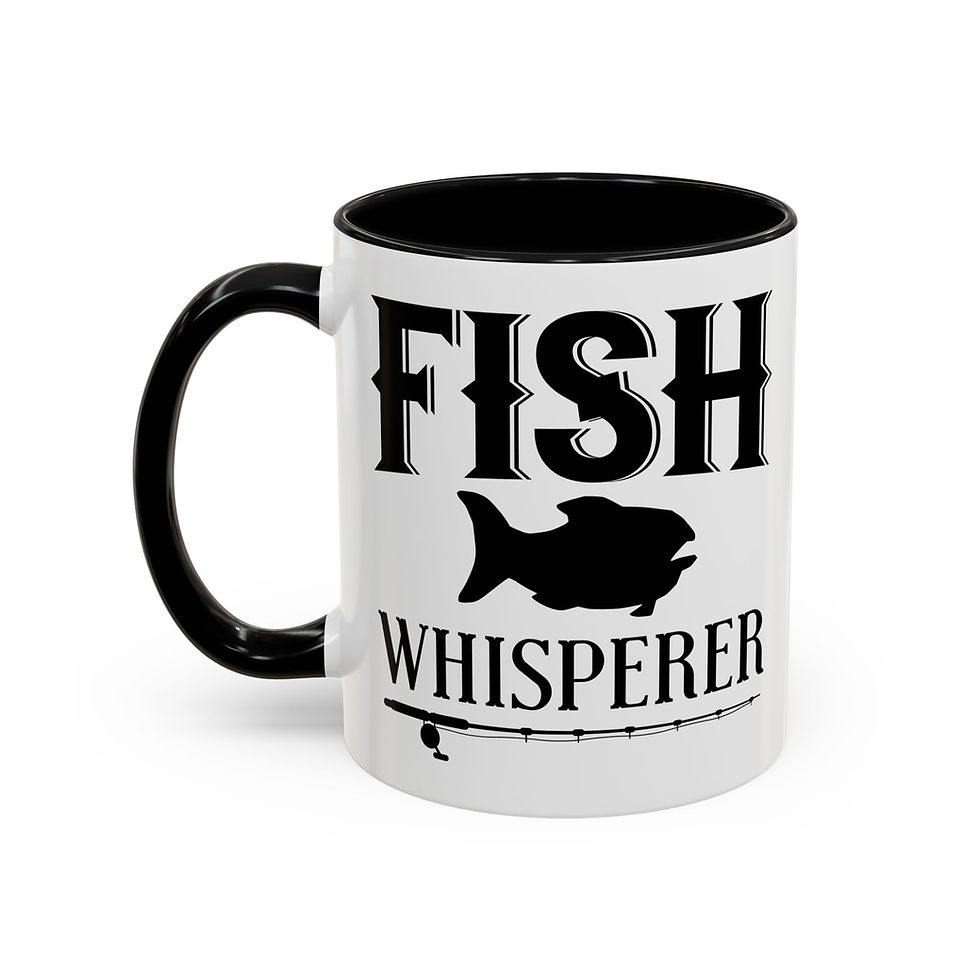Thumbnail: Fish Whisperer Mug – Perfect for anglers who speak the language of fish!
