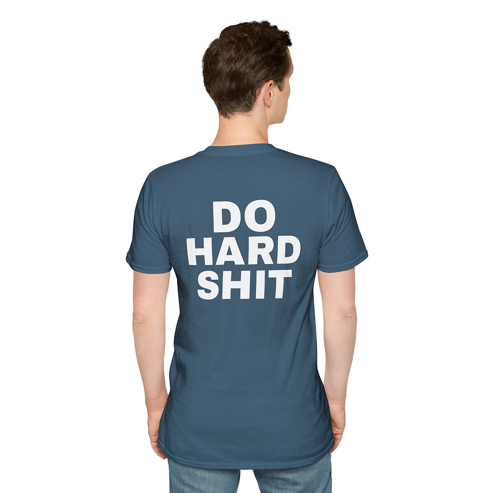 Thumbnail: Gym Motivation T-Shirt - Do Hard Shit
