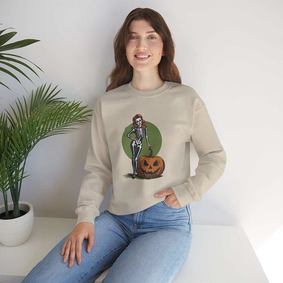 Thumbnail: Halloween Sweatshirt , Halloween gift, Halloween sweatshirt, Womens sweatshirt