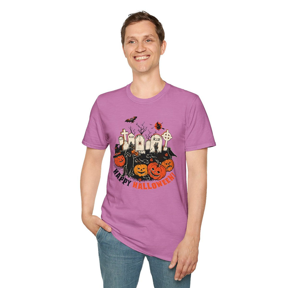 Thumbnail: Halloween Shirt-Happy Halloween, Family Halloween shirt, Happy Halloween shirt