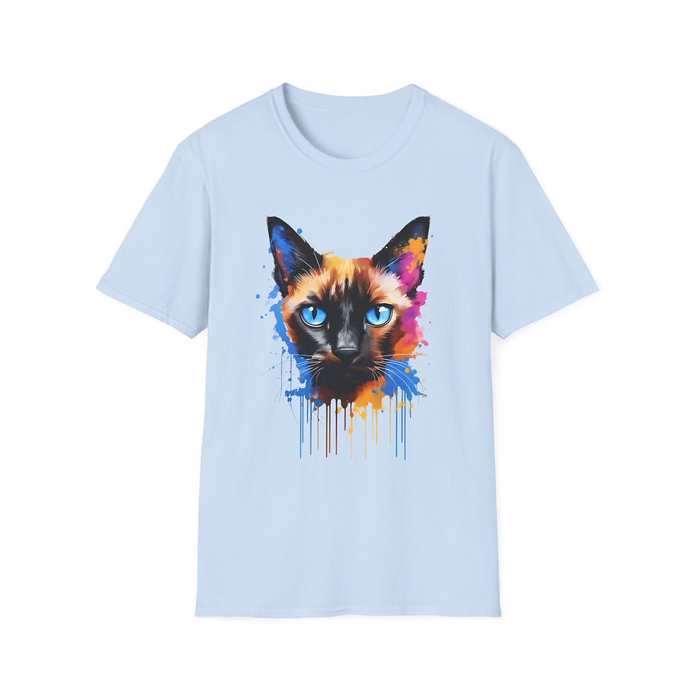 Thumbnail: Cat T-Shirt - Siamese Cat T-Shirt, Cat Shirt Gift