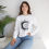 Thumbnail: Celestial Moon and Sun Sweatshirt-Moon Sun Stars