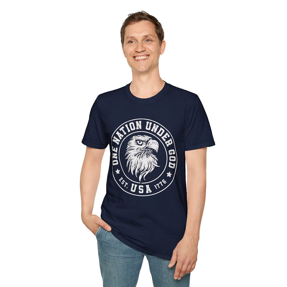Thumbnail: Patriotic Shirt-America, Patriotic Gift, Red White Blue, America Shirt, Freedom