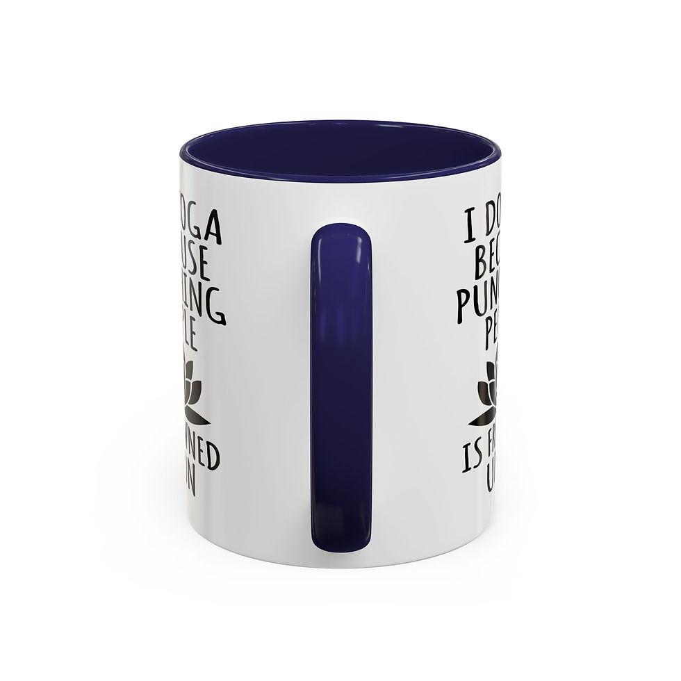 Thumbnail: Funny Yoga Mug – Sip, stretch, and laugh your way to zen!