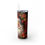 Thumbnail: Christmas Skinny Tumbler with Straw, 20oz- Christmas Tumbler, Santa Tumbler