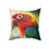 Thumbnail: Tropical Bird Pillow-Decorative Pillow, Parrot Couch Pillow,Tropical Bird Pillow
