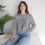 Thumbnail: Celestial Moon and Sun Sweatshirt-Moon Sun Stars, Sunshine