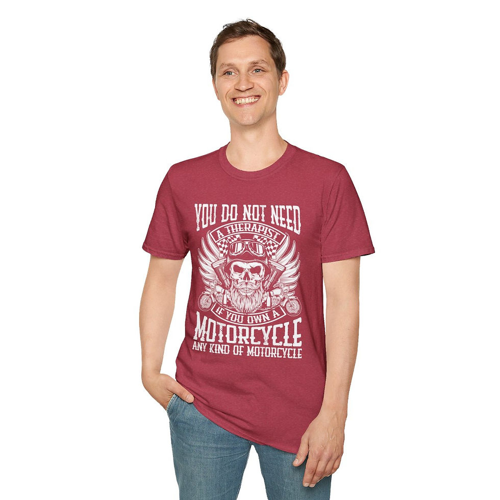 Thumbnail: Motorcycle Shirt-Biker Shirt, Mens shirt,Womens shirt, Motorcycle, Biker t-shirt