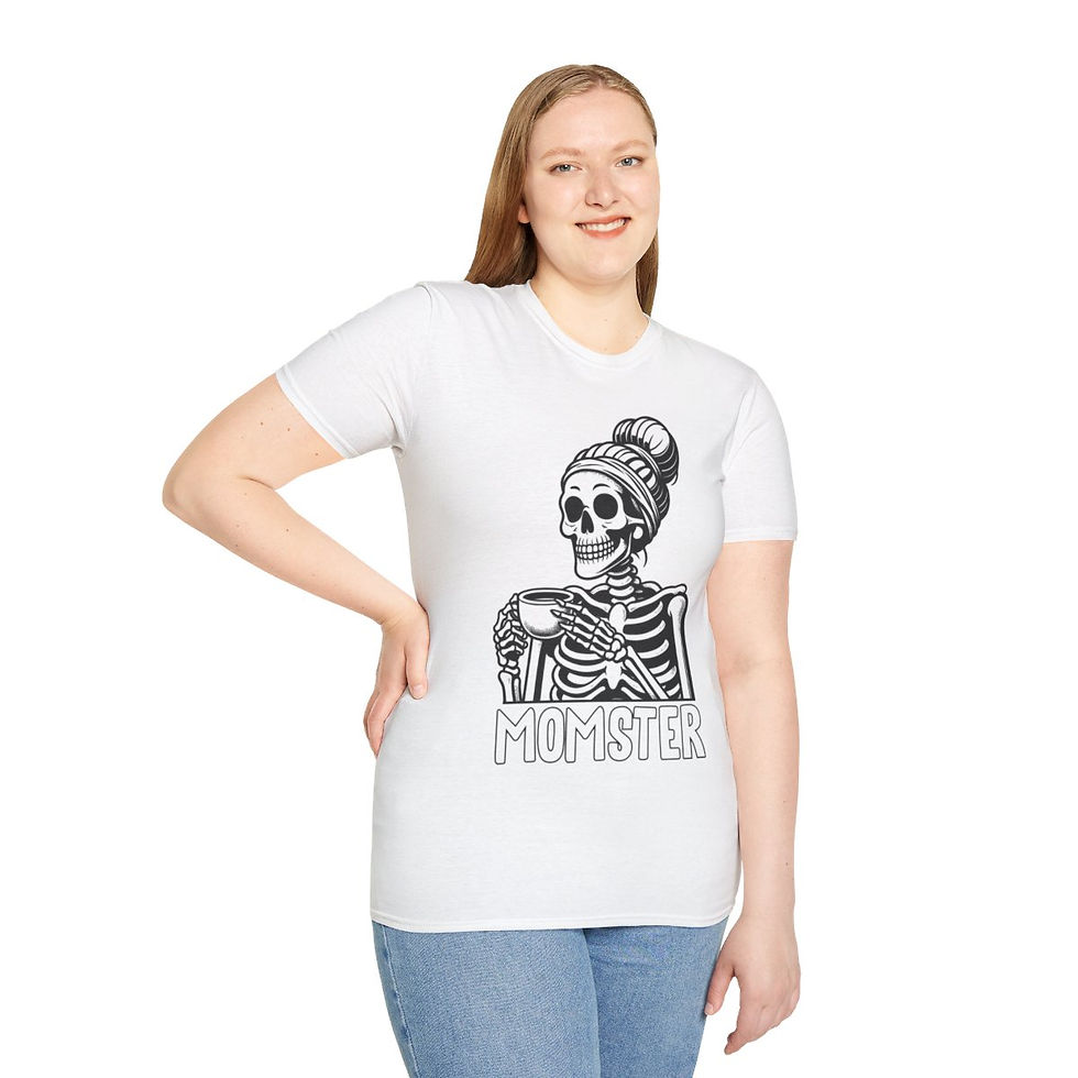 Thumbnail: Skeleton Shirt-Skull shirt, Mom gift, Skeleton bones, Mothers day skull shirt