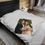 Thumbnail: Personalized Velveteen Plush Blanket (One Sided Print)