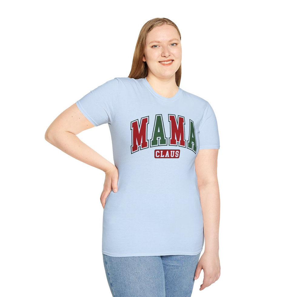 Thumbnail: Christmas Shirt-Christmas Shirt Gift, Womans shirt, Christmas Mama shirt