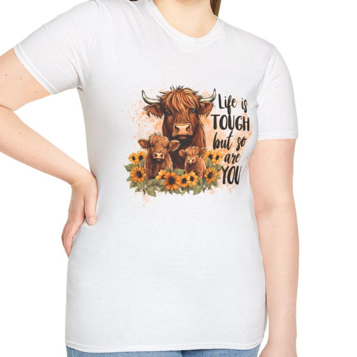 Highland Cow Shirt - Highland Cow, Highland Cow gift, woman shirt, Cute Cow gift