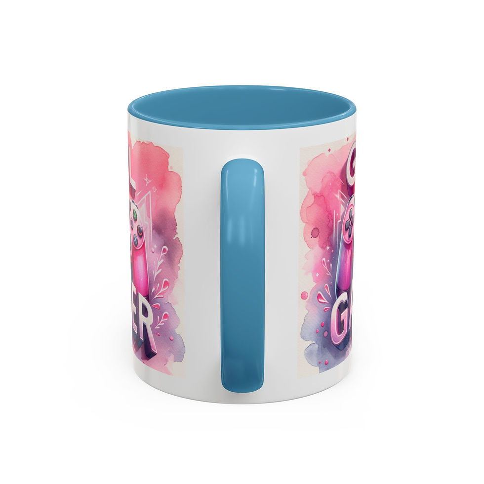 Thumbnail: GAMER's Life Mug – Level up your coffee breaks with gaming style!, Girl Gamer