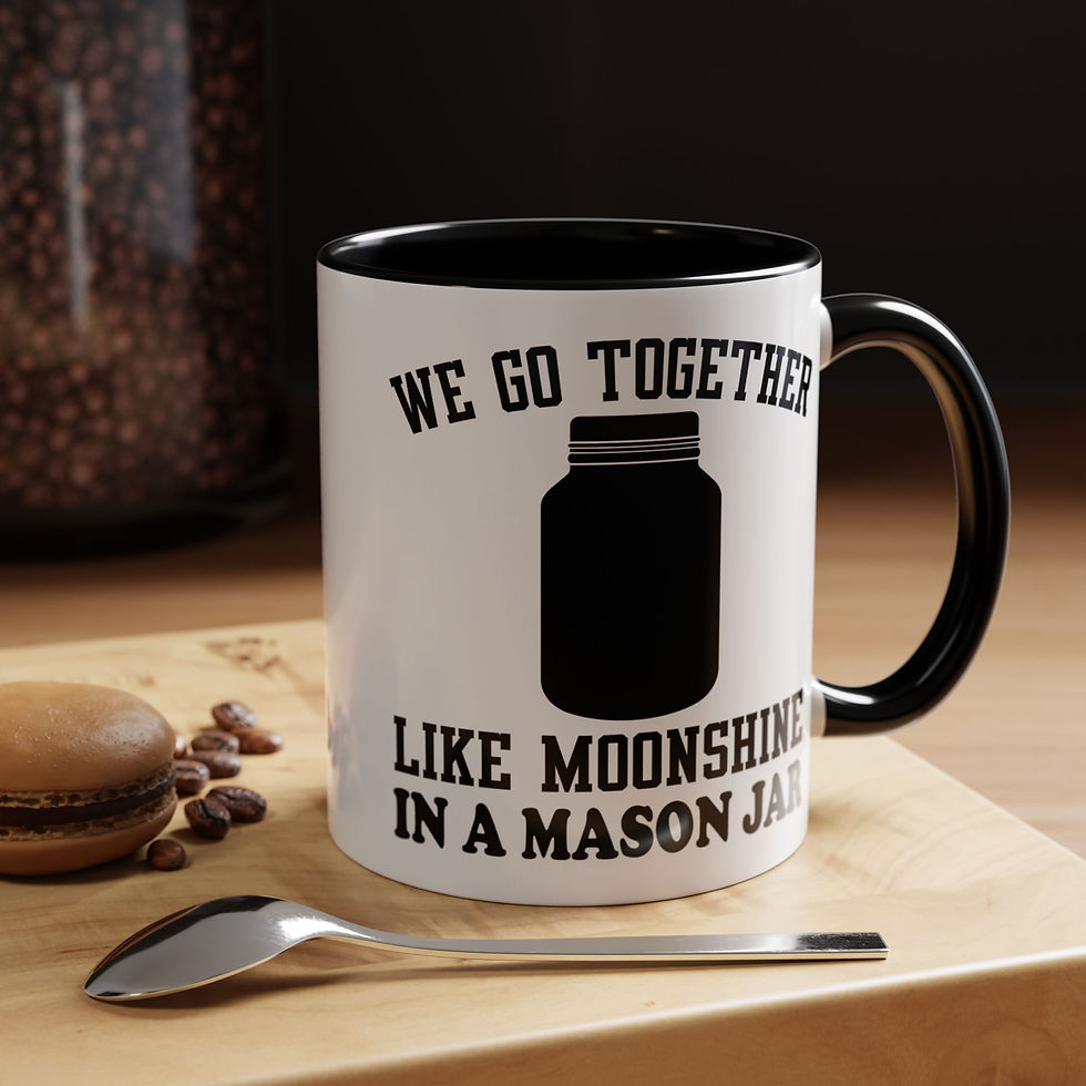 Thumbnail: Funny Moonshine Mug – Sip with a smile and a dash of country charm!