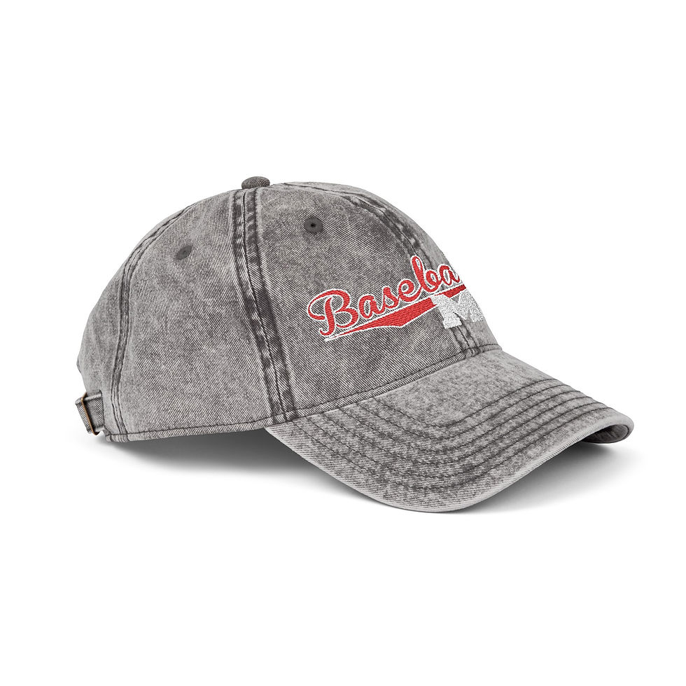 Thumbnail: Vintage Embroidered Baseball Cap