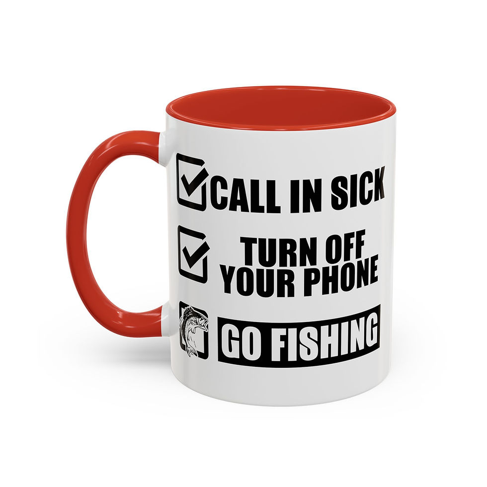 Thumbnail: Coffee Mug Funny Fishing-Go Fishing Mug