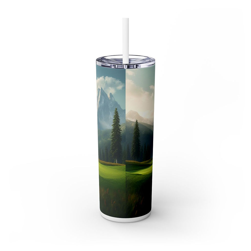 Thumbnail: Fathers Day Skinny 20oz. Tumbler with Straw -Dad Tumbler, Fathers Day Gift