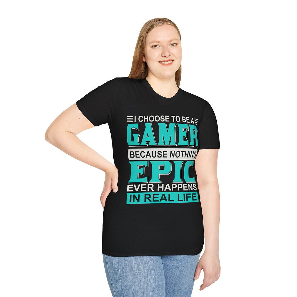 Thumbnail: Gamer T-Shirt, Choose to be a Gamer, Gaming Shirt, Gamer Gift, Dad Gift