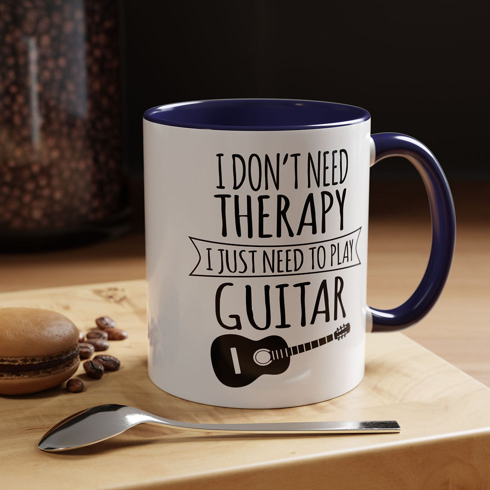 Thumbnail: Funny Guitarist Mug – Rock out and sip with a smile!