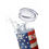 Thumbnail: Patriotic Skinny 20ozTumbler with Straw -Patriotic Tumbler, USA Tumbler, America
