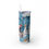Thumbnail: Christmas Skinny Tumbler with Straw, 20oz- Christmas Tumbler, Santa Tumbler