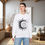 Thumbnail: Celestial Moon and Sun Sweatshirt-Moon Sun Stars