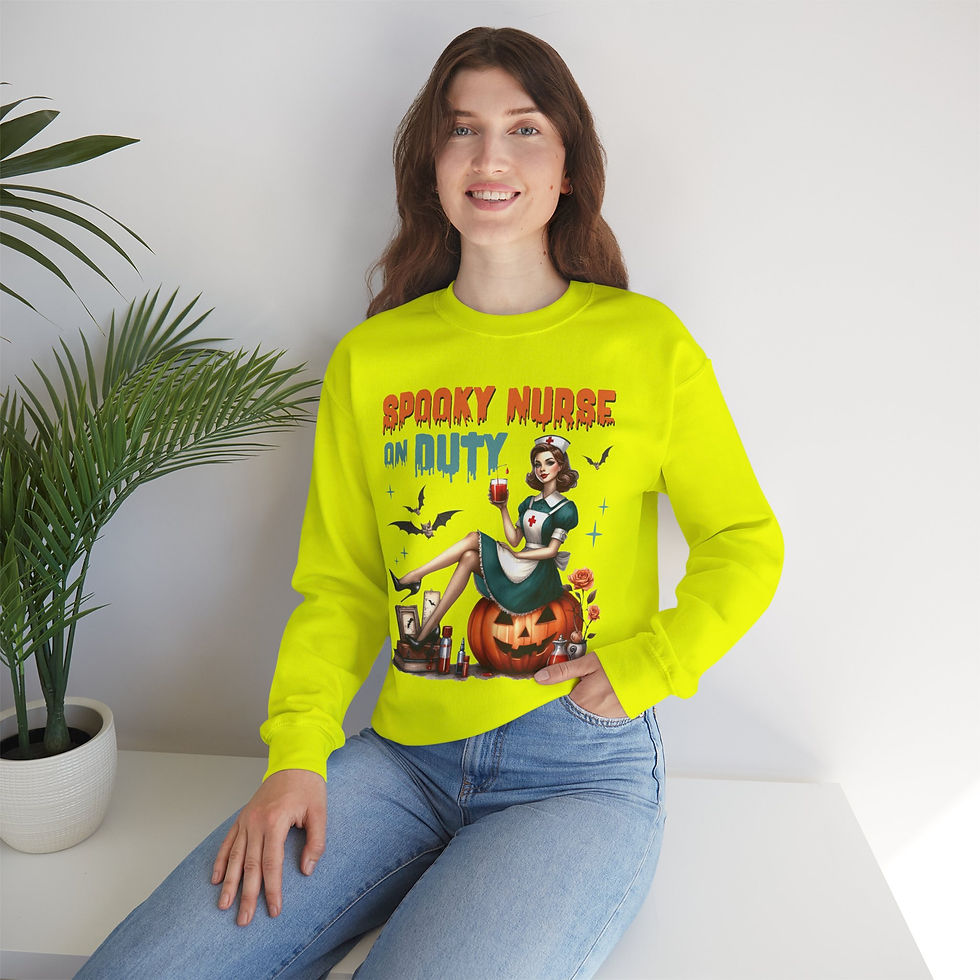 Thumbnail: Halloween Sweatshirt , Halloween gift, Halloween sweatshirt, Womens sweatshirt
