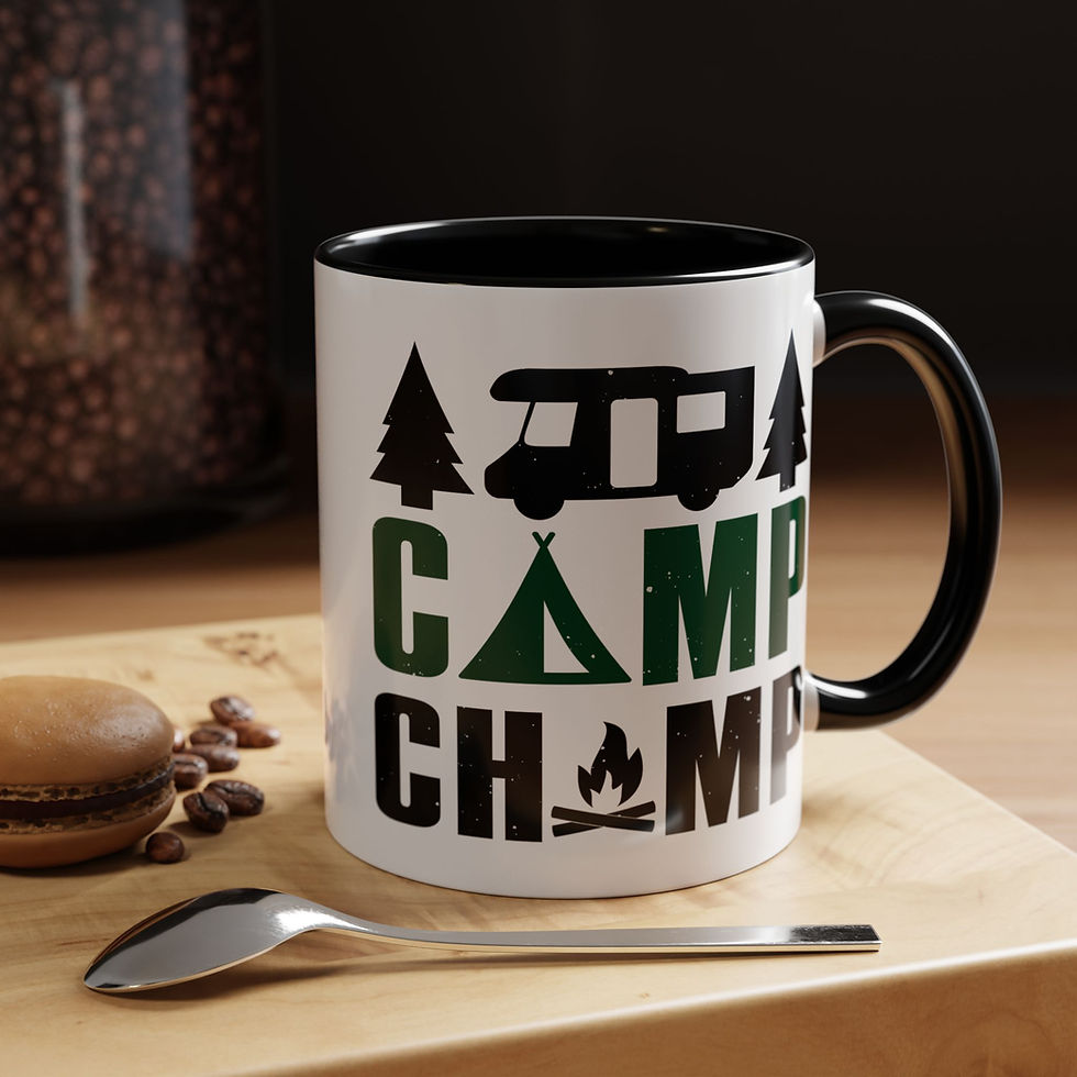 Thumbnail: Camping Mug - Mountain Adventure Design, Camp Champ