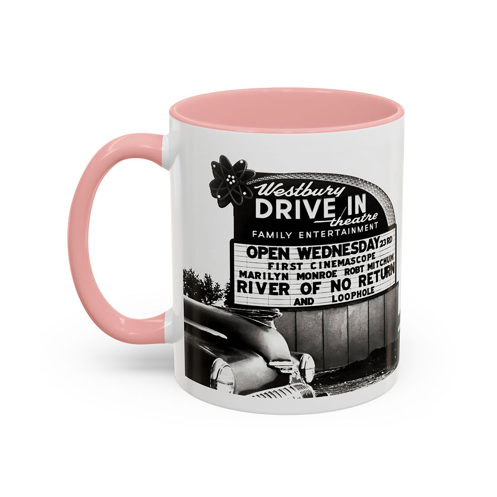 Thumbnail: Vintage Drive-In Mug – Relive classic movie nights with every sip!