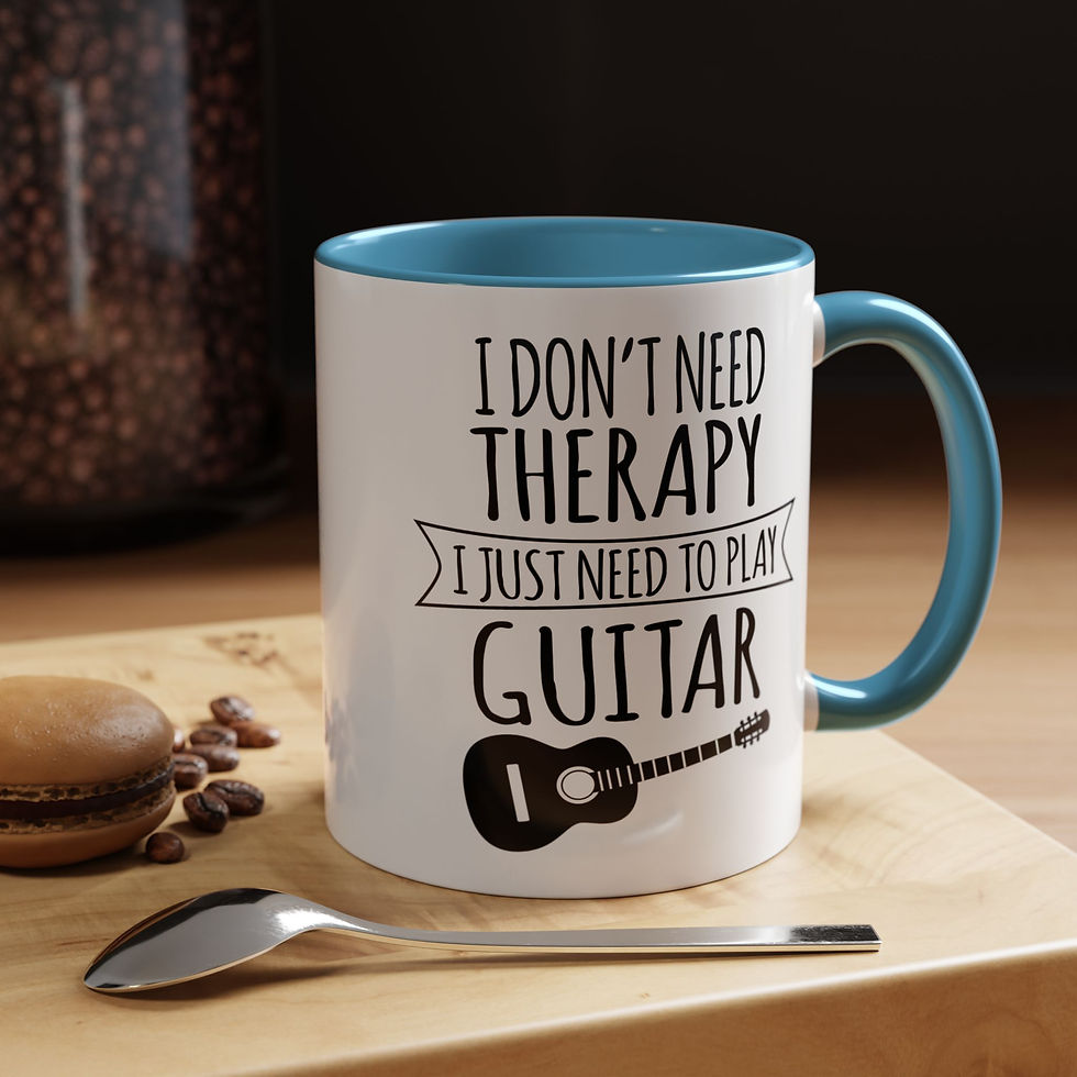 Thumbnail: Funny Guitarist Mug – Rock out and sip with a smile!