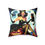 Thumbnail: Halloween Square Pillow-Halloween Decorative Pillow, Halloween Couch Pillow