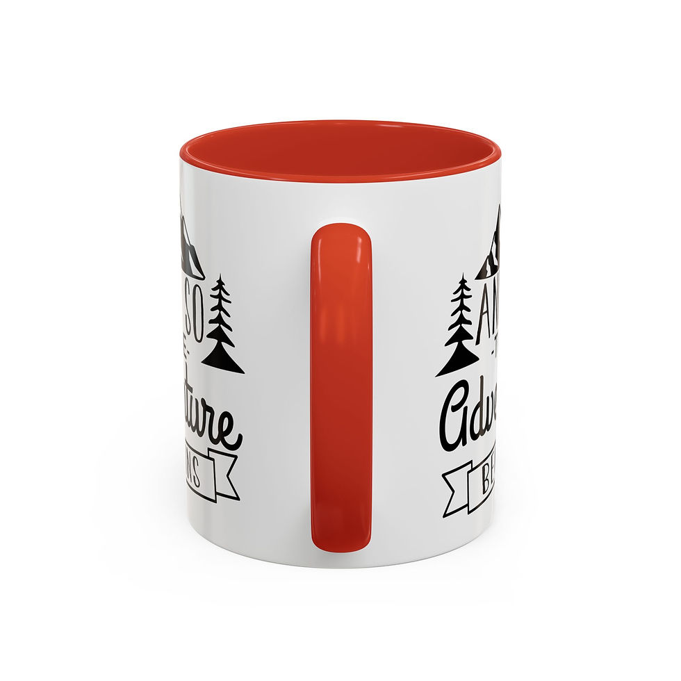 Thumbnail: Coffee Mug Camping Adventure-Funny Mug, Mug gift, Gift Mug, Camping mug