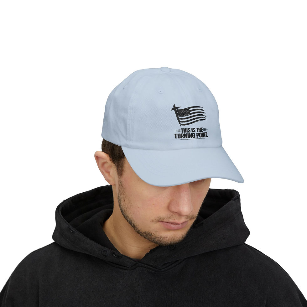 Thumbnail: Embroidered This is the Turning Point Charie Kirk Hat -Turning Point Hat