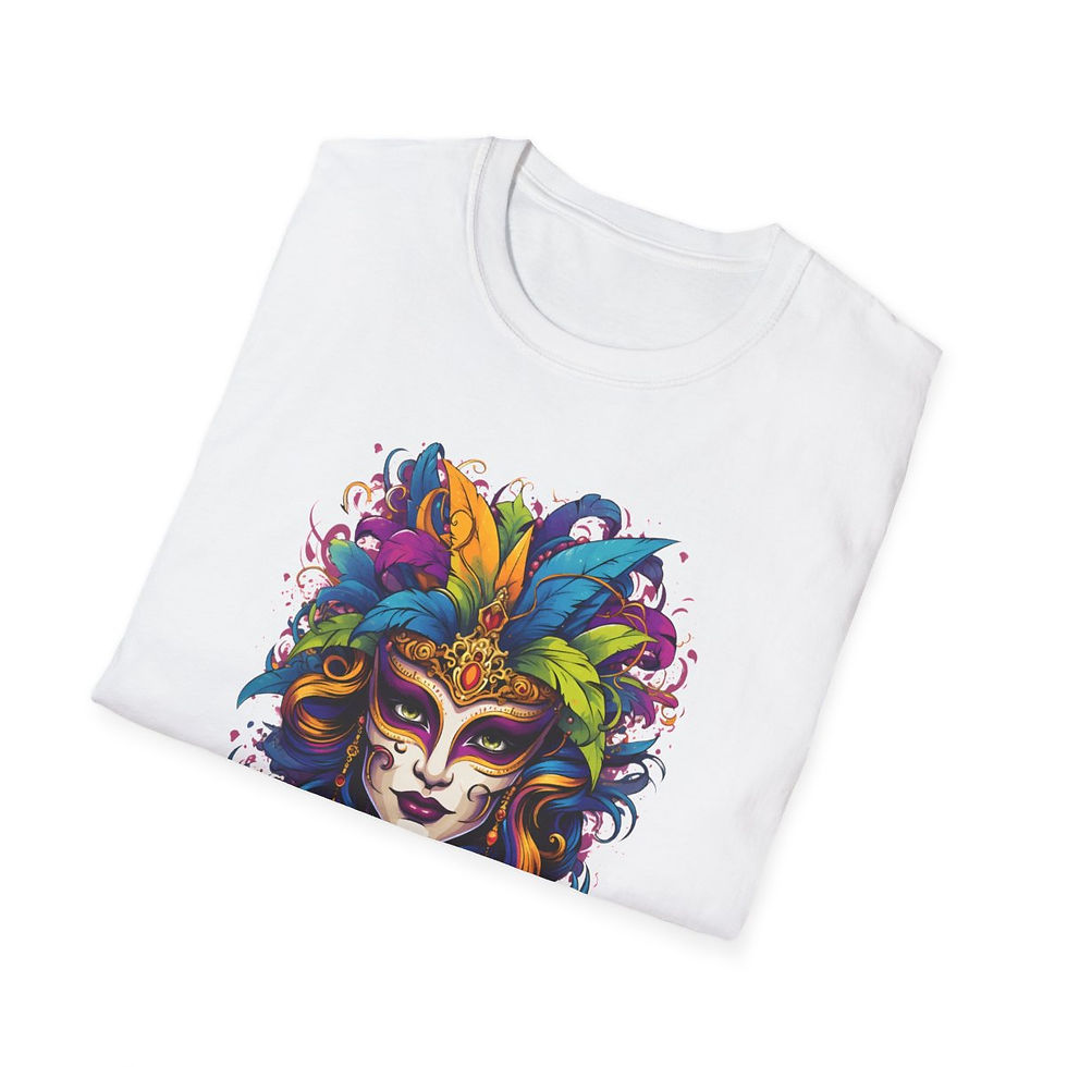 Thumbnail: Mardi Gras T-Shirt-Mardi Gras party,Mardi Gras vacay,Mardi Gras women t-shirt