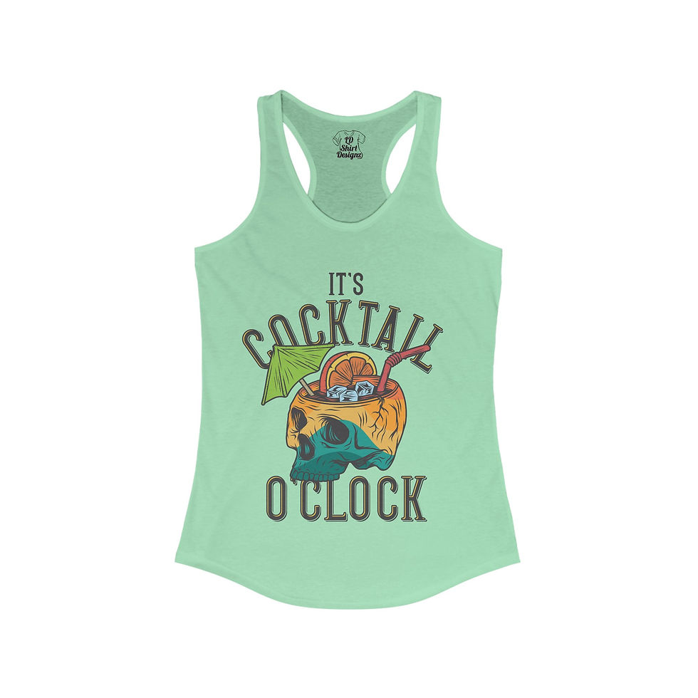 Thumbnail: Summer Beach Tank Top-Summer Tank Top, Women's Tank Top, Sand Waves and Sun