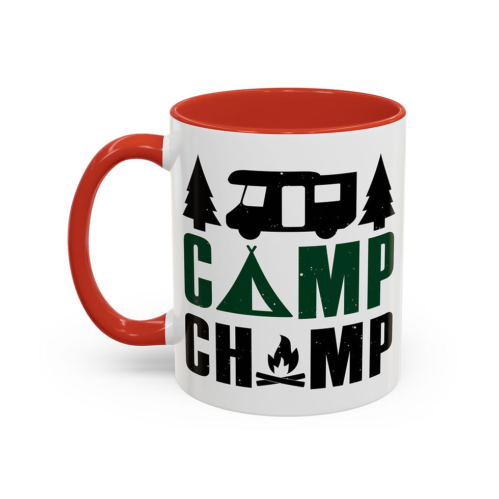 Thumbnail: Camping Mug - Mountain Adventure Design, Camp Champ