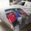 Thumbnail: Velveteen Microfiber Blanket (Two-sided print)