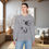 Thumbnail: Celestial Moon and Sun Sweatshirt-Moon Sun Stars, Sunshine