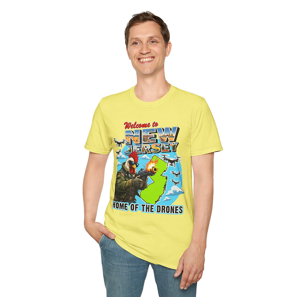 Thumbnail: New Jersey Drones-Welcome to New Jersey, Drone shirt