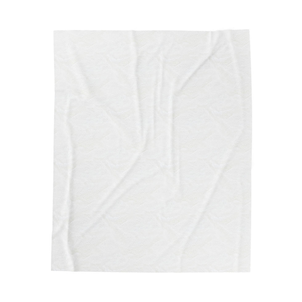 Thumbnail: Personalized Velveteen Plush Blanket (One Sided Print)