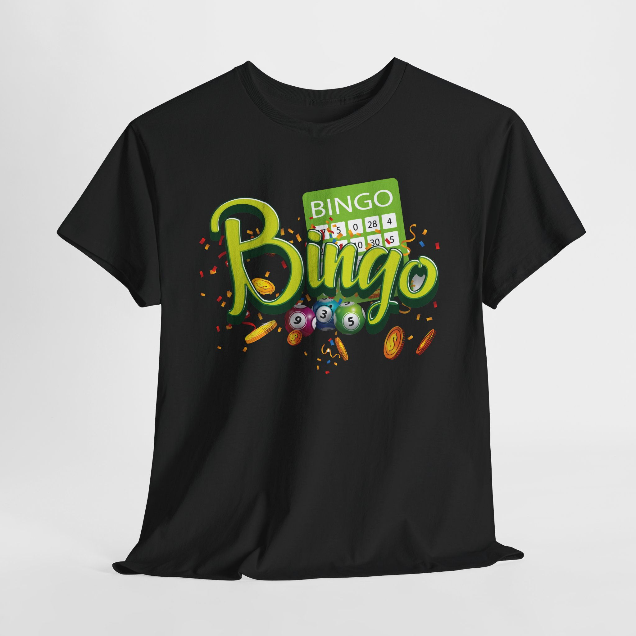 Lucky Bingo Shirt-Unisex Heavy Cotton Tee